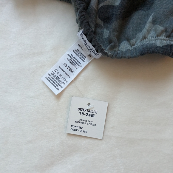 NWT Splendid Camouflage Bloomers  18-24m - Picture 3 of 5